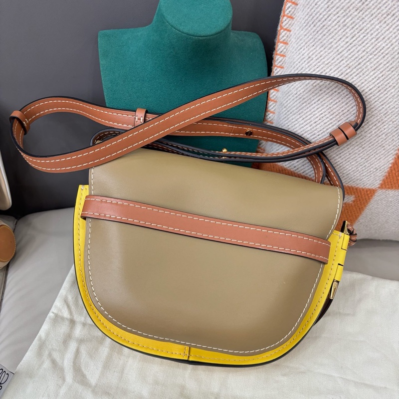 Loewe拼色Gate中號-5