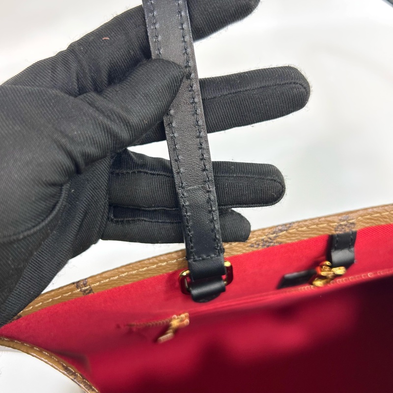 ☕️路易威登托特包LV老花雙拼色onthego MM手提肩背托特包M45321-22