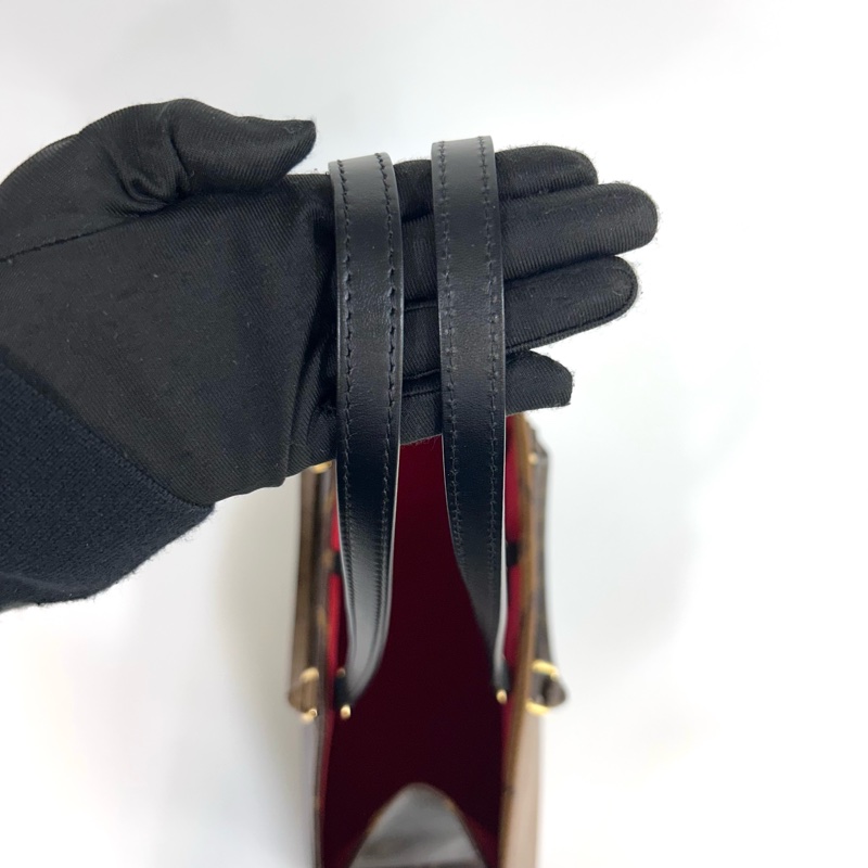 ☕️路易威登托特包LV老花雙拼色onthego MM手提肩背托特包M45321-26