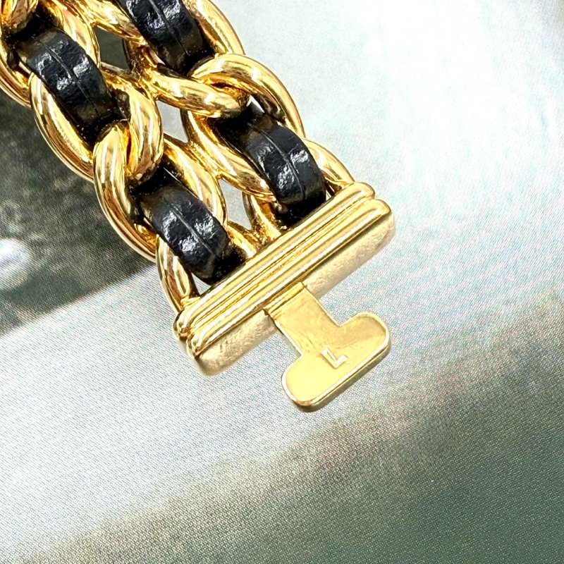 CHANEL - 金色24k鍍金皮穿鍊 Première 首映錶-18