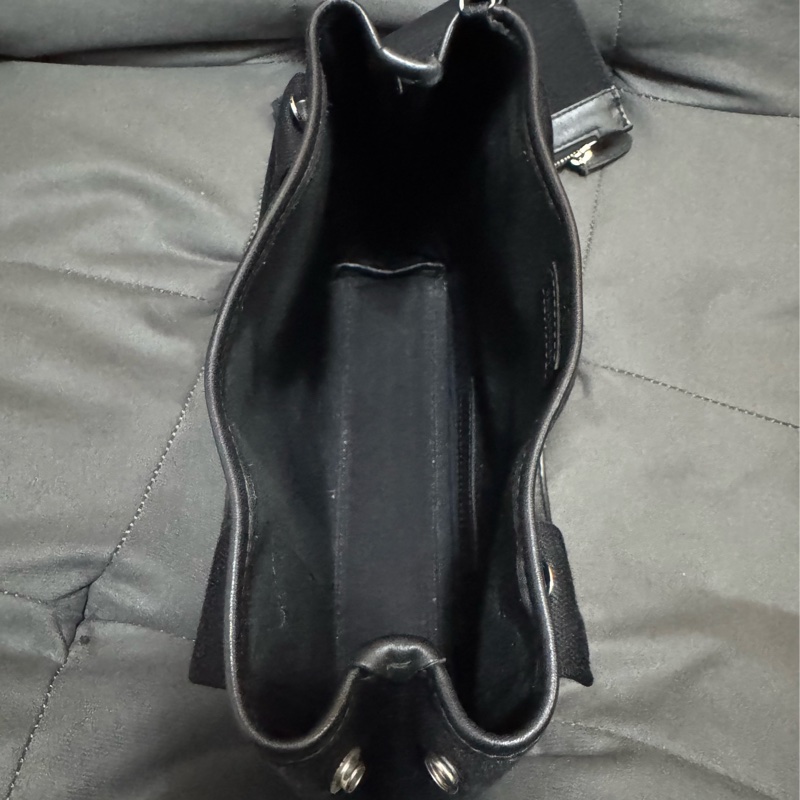 BALENCIAGA 黑色手提帆布包 子母包XS-8