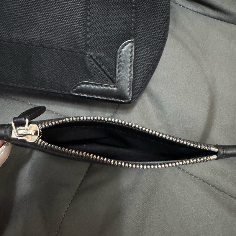 BALENCIAGA 黑色手提帆布包 子母包XS-10