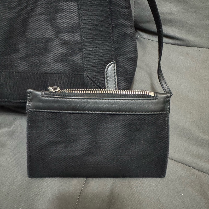 BALENCIAGA 黑色手提帆布包 子母包XS-11