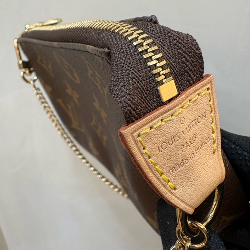 LV 老花mini 麻將包 全新-3