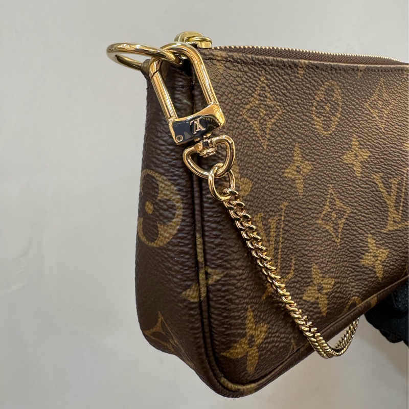 LV 老花mini 麻將包 全新-4