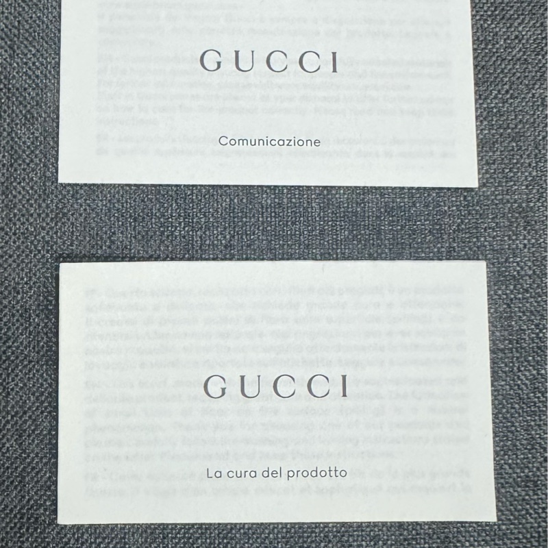 Gucci 全新奶茶色羊毛圍巾-2