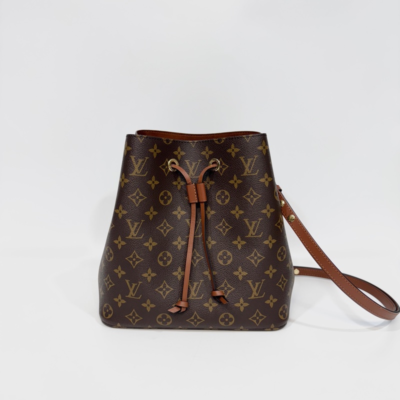 🥨路易威登水桶包LV原花棕色內裏Neo Noe MM水桶包 M44887-4