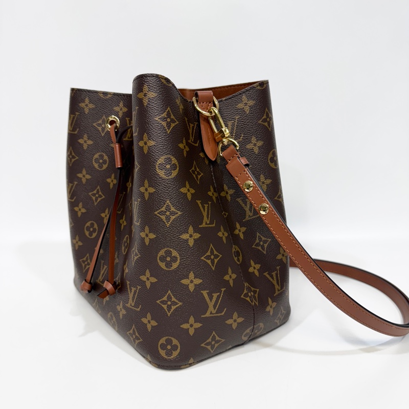🥨路易威登水桶包LV原花棕色內裏Neo Noe MM水桶包 M44887-5