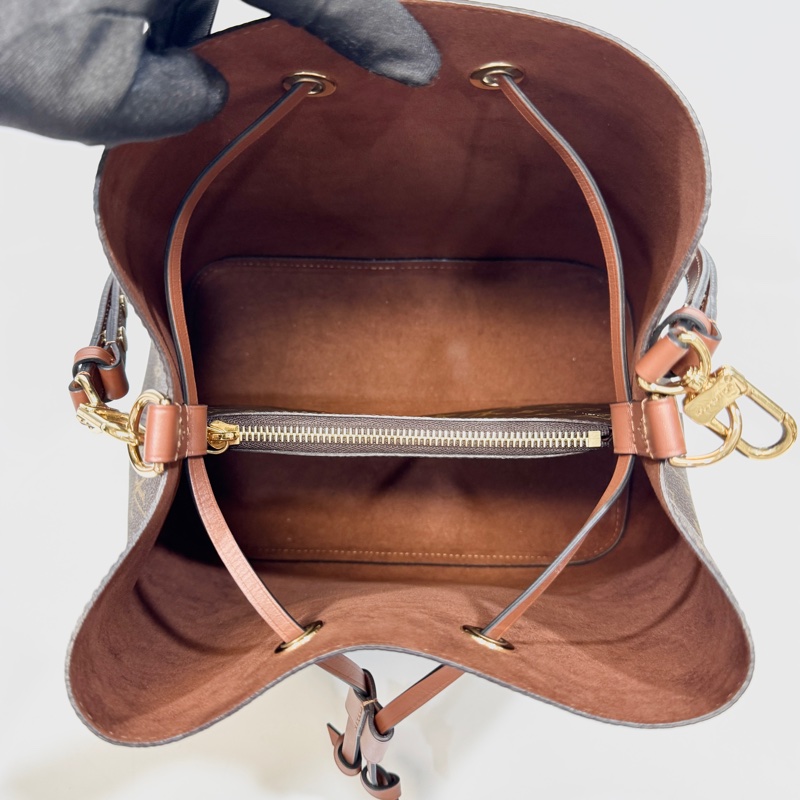 🥨路易威登水桶包LV原花棕色內裏Neo Noe MM水桶包 M44887-9