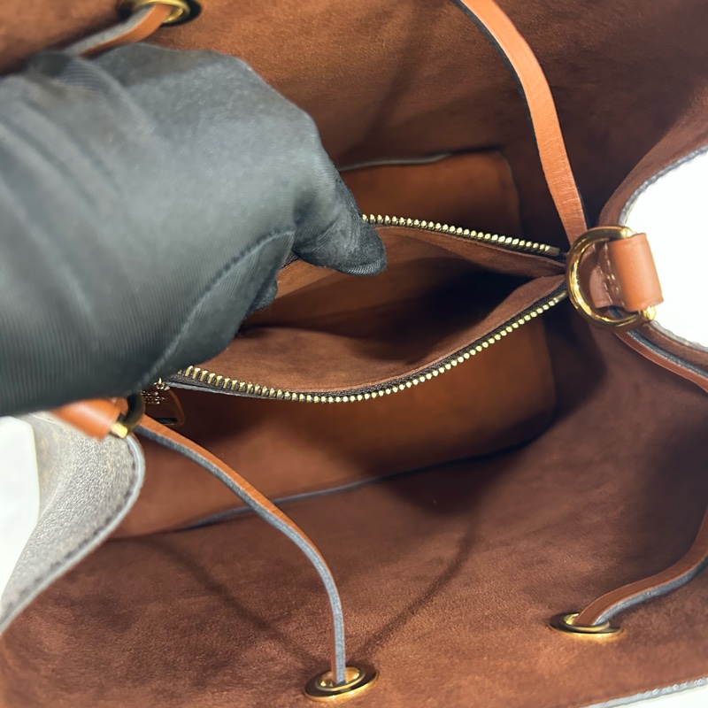 🥨路易威登水桶包LV原花棕色內裏Neo Noe MM水桶包 M44887-12