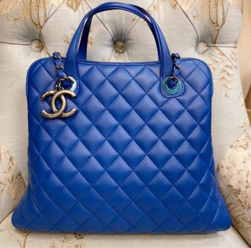 Chanel 全新未使用 希臘藍兩用美包-0