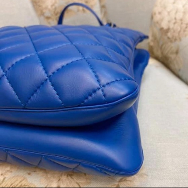 Chanel 全新未使用 希臘藍兩用美包-7