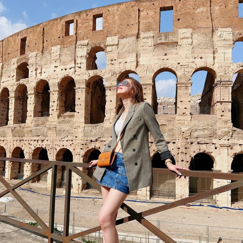 Hermes 金棕色康康to go肩背斜背包 20*13*3 98新盒子-0