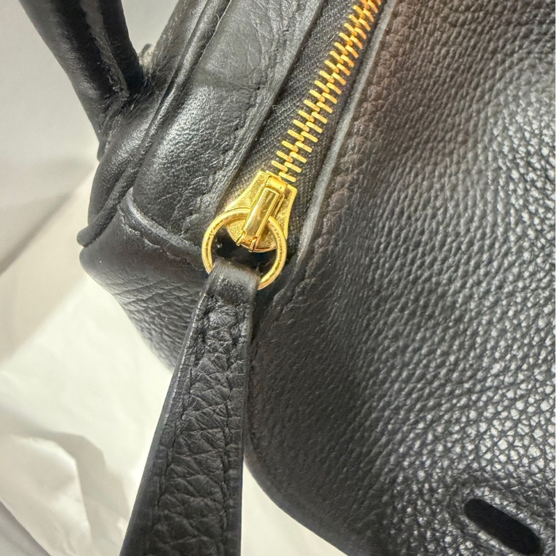 99新帶膜❤️ 愛馬仕 #lindy26 #黑金 #TC皮 #金釦-21