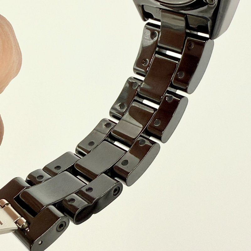 CHANEL - 黑色陶瓷J12點鑽Caliber手錶-16