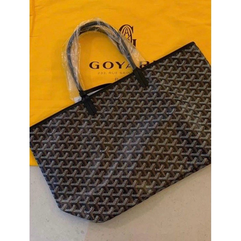 🇫🇷經典Goyard tote bag PM款 高雅德 托特包 黑色款 全新全配-2