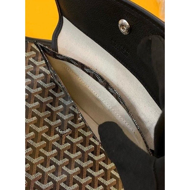 🇫🇷經典Goyard tote bag PM款 高雅德 托特包 黑色款 全新全配-4