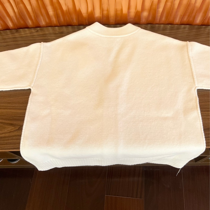 『AMI』 白色大愛心❤️羊毛開襟外套[S]&[M]-14