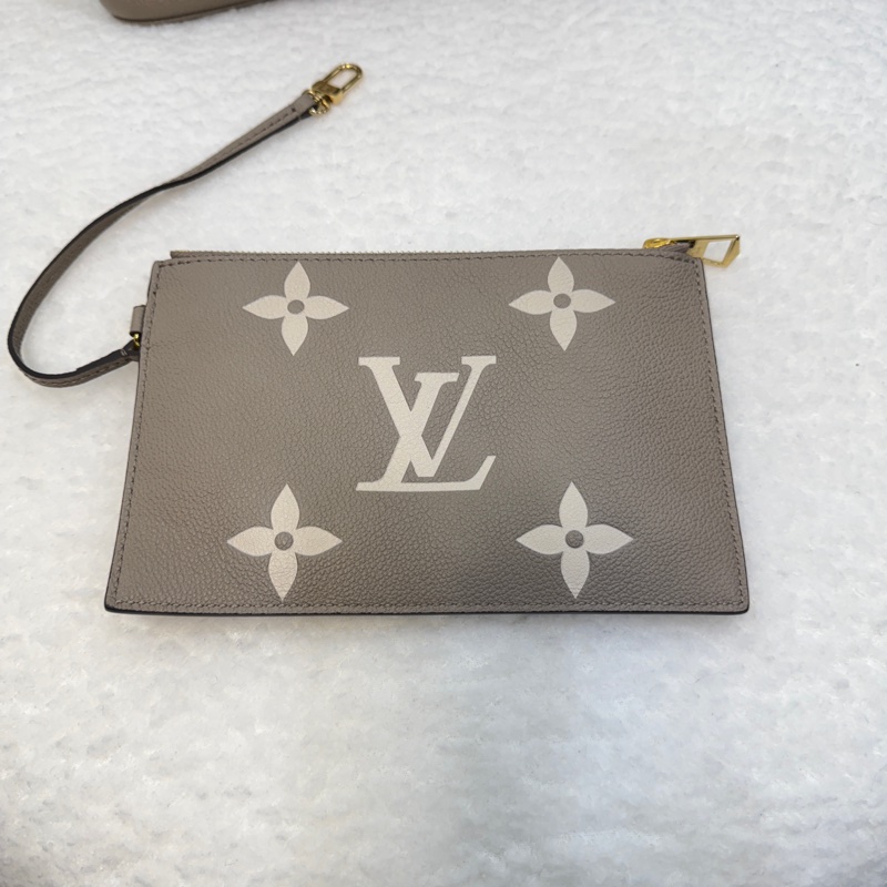 送🔥內膽包路易威登大象灰水桶包LV斑鳩灰牛皮NéoNoé MM抽繩水桶包M45555-12