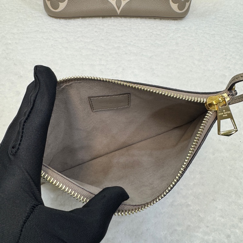 送🔥內膽包路易威登大象灰水桶包LV斑鳩灰牛皮NéoNoé MM抽繩水桶包M45555-17