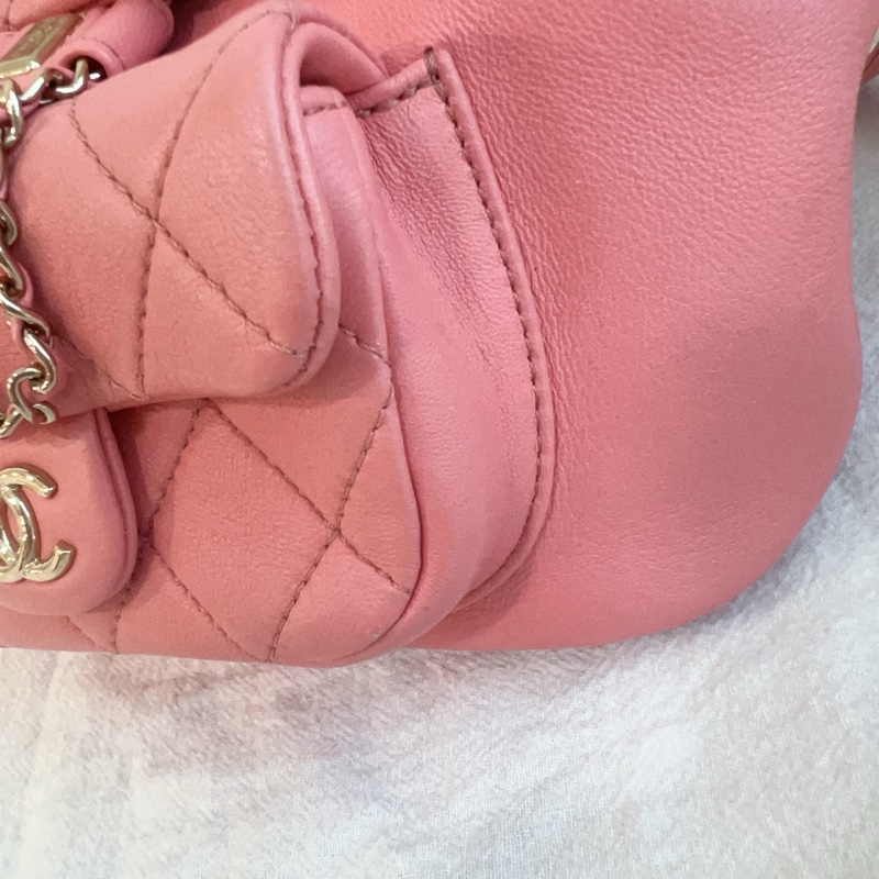 ෆ Chanel Duma後背包 粉色青蛙後背🌸-9