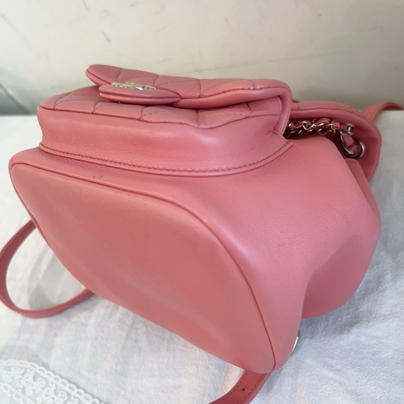 ෆ Chanel Duma後背包 粉色青蛙後背🌸-14