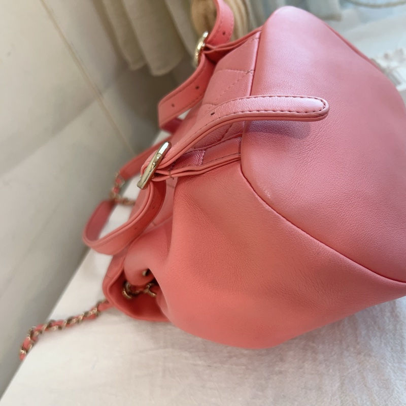 ෆ Chanel Duma後背包 粉色青蛙後背🌸-19