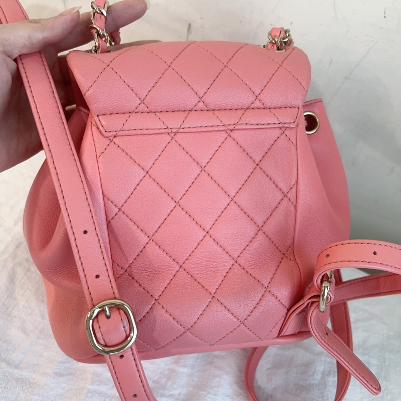 ෆ Chanel Duma後背包 粉色青蛙後背🌸-20