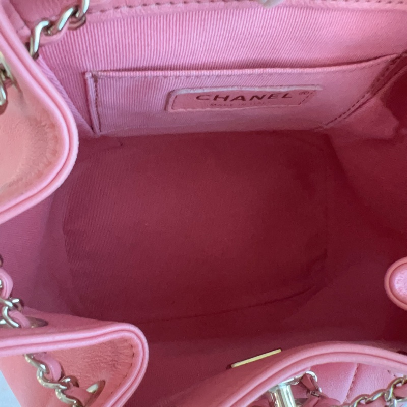 ෆ Chanel Duma後背包 粉色青蛙後背🌸-21