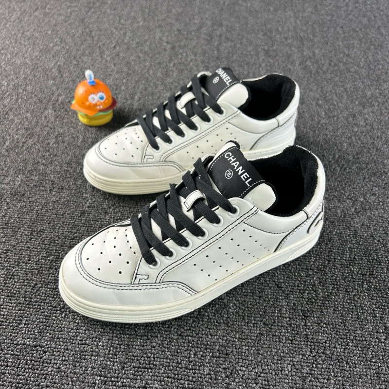 Chanel香奈兒黑白熊貓板鞋 尺碼：36.5-0