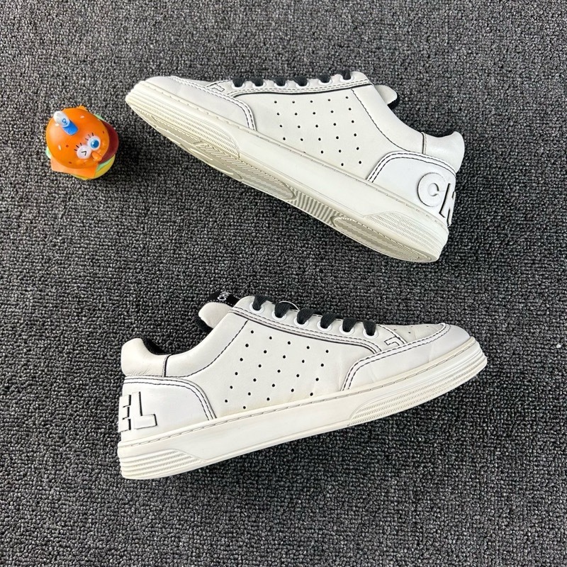 Chanel香奈兒黑白熊貓板鞋 尺碼：36.5-8