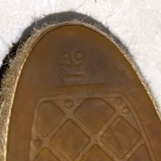 98新 超級美鞋🤍香奈兒黑白毛呢漁夫鞋-14