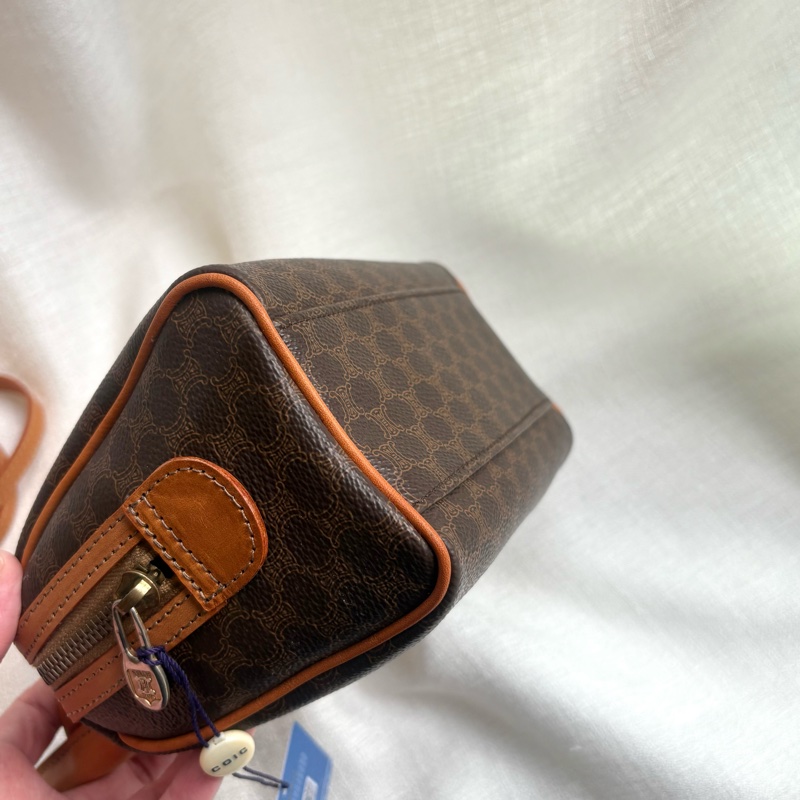 Celine 凱旋門老花波士頓斜挎包 Macadam boston crossbody bag-14