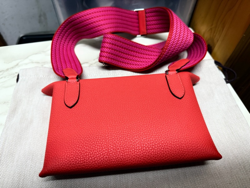 Hermes Videpoches Orange Field-3