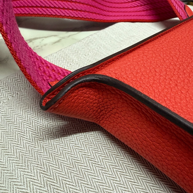 Hermes Videpoches Orange Field-8