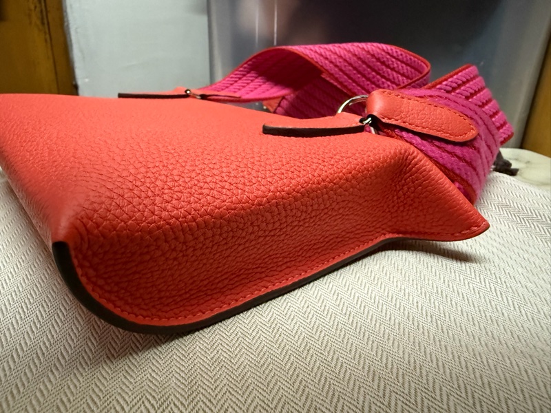 Hermes Videpoches Orange Field-10