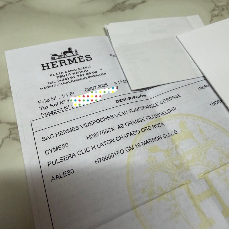 Hermes Videpoches 花田橘 Orange Field-1