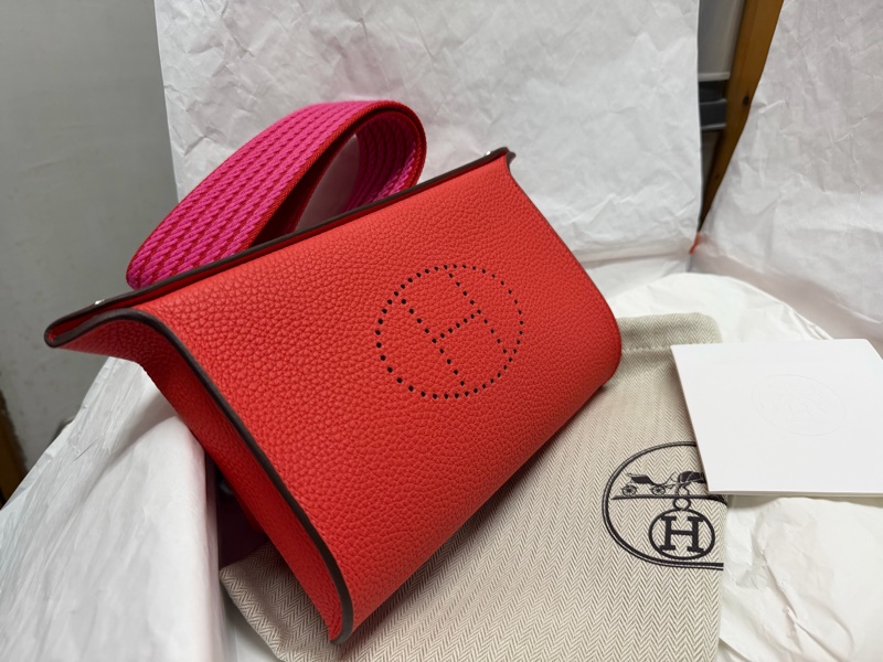 Hermes Videpoches 花田橘 Orange Field-5
