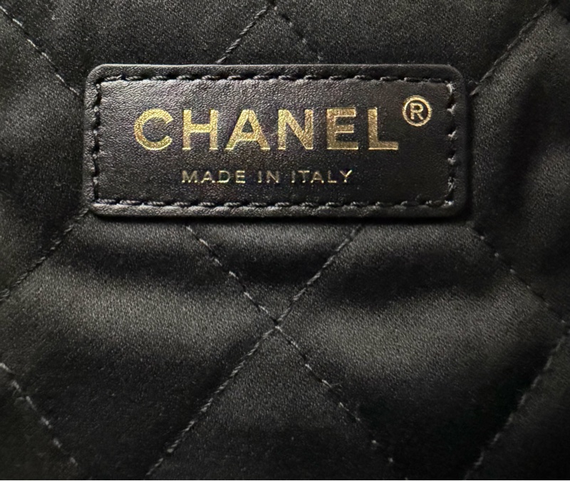 Chanel 香奈兒 22 Bag 黑金 小號-15