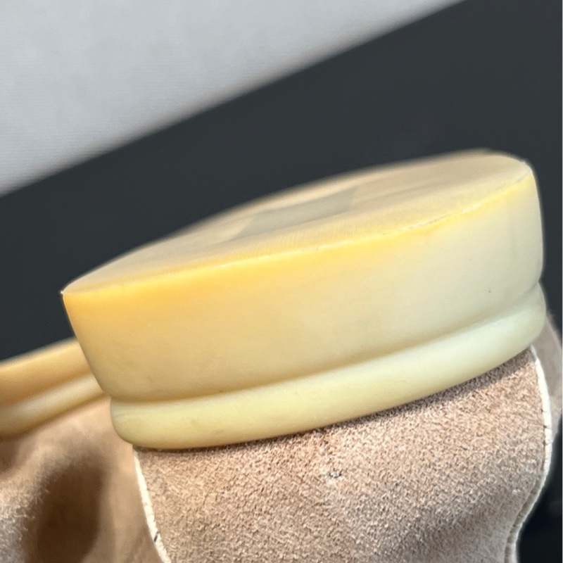 97新 Loro piana鎖扣吊墜高級羊絨鑲邊樂福鞋 37碼-15