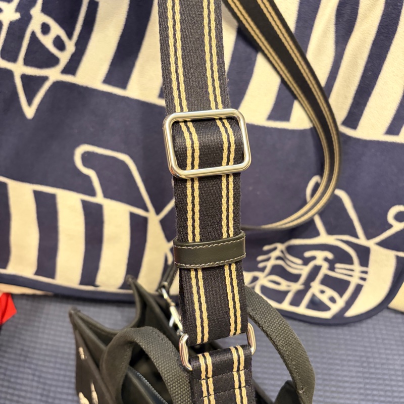 Coach 聯名Snoopy  刺繡帆布托特包 二手-13