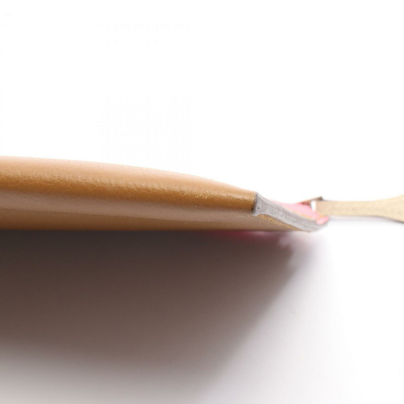 愛馬仕 Hermès Lulu 手拿包，Craft Rose Azalee 縐紗手拿包，Epsom Evercolor，女士，棕色、粉紅色、象牙色-5