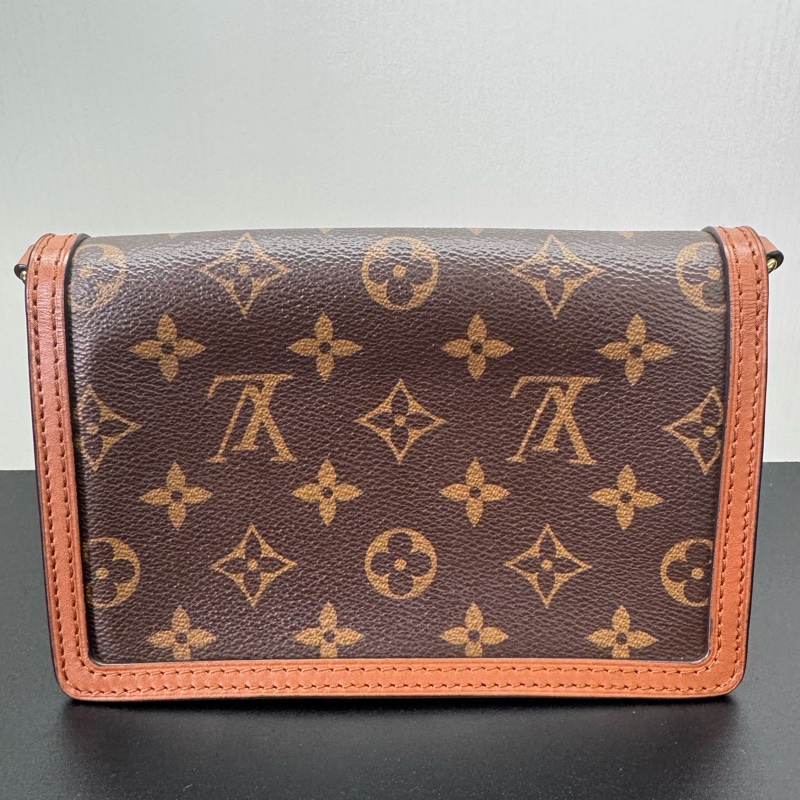 LV路易威登 Dauphine 達芙妮woc鏈條包 芯片款-7