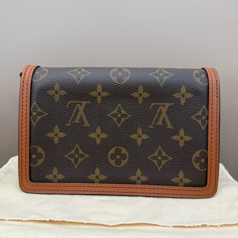 LV路易威登 Dauphine 達芙妮woc鏈條包 芯片款-16