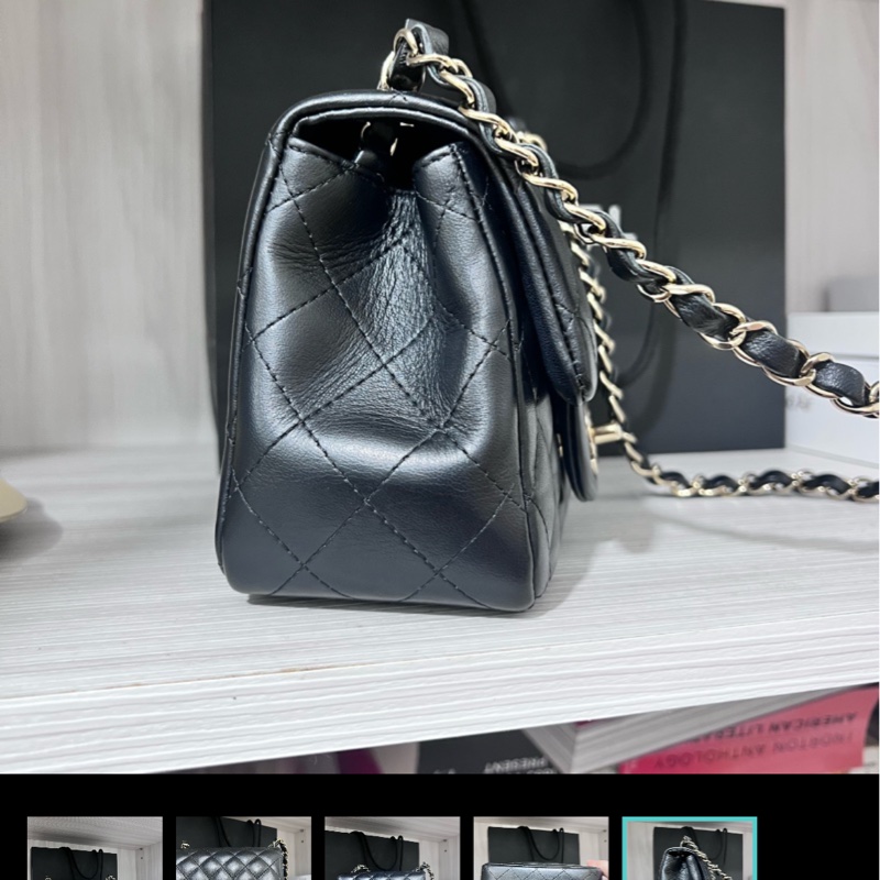 Chanel 淡金方胖-4