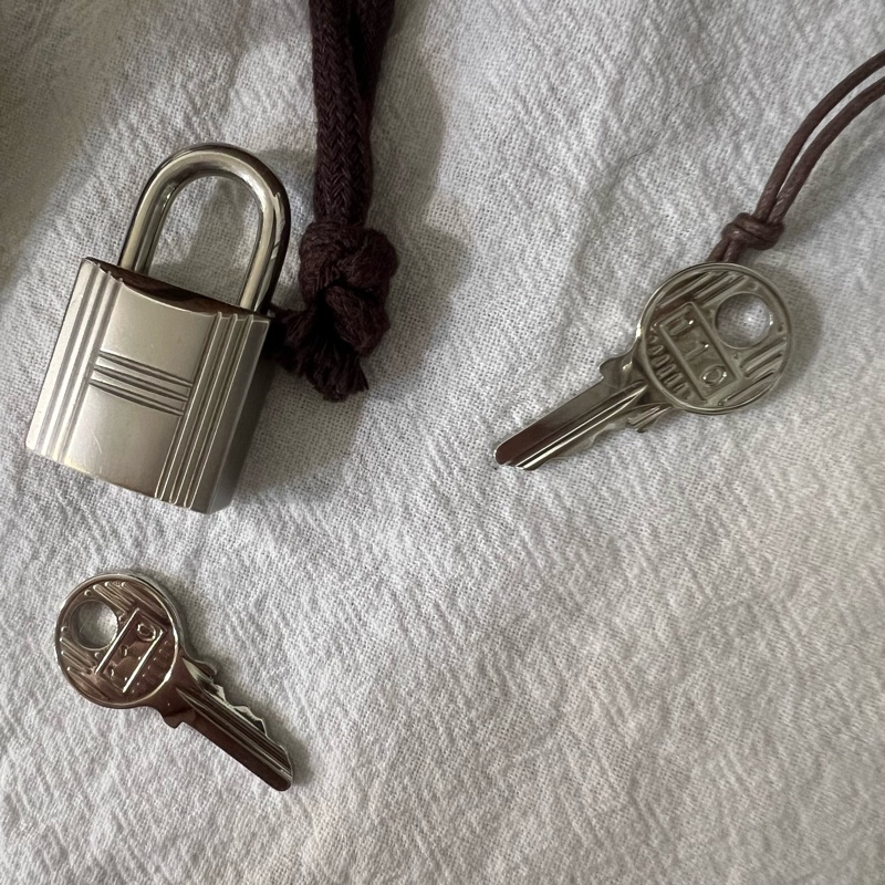 ෆ Hermes Picotin金棕銀菜籃子-4