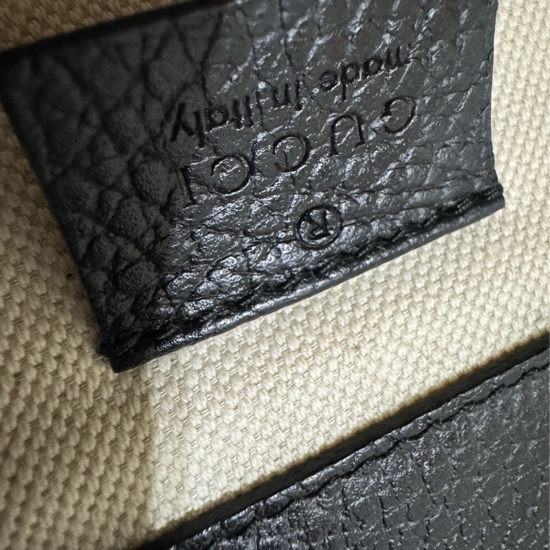 Gucci 經典酒神包黑色中號-5