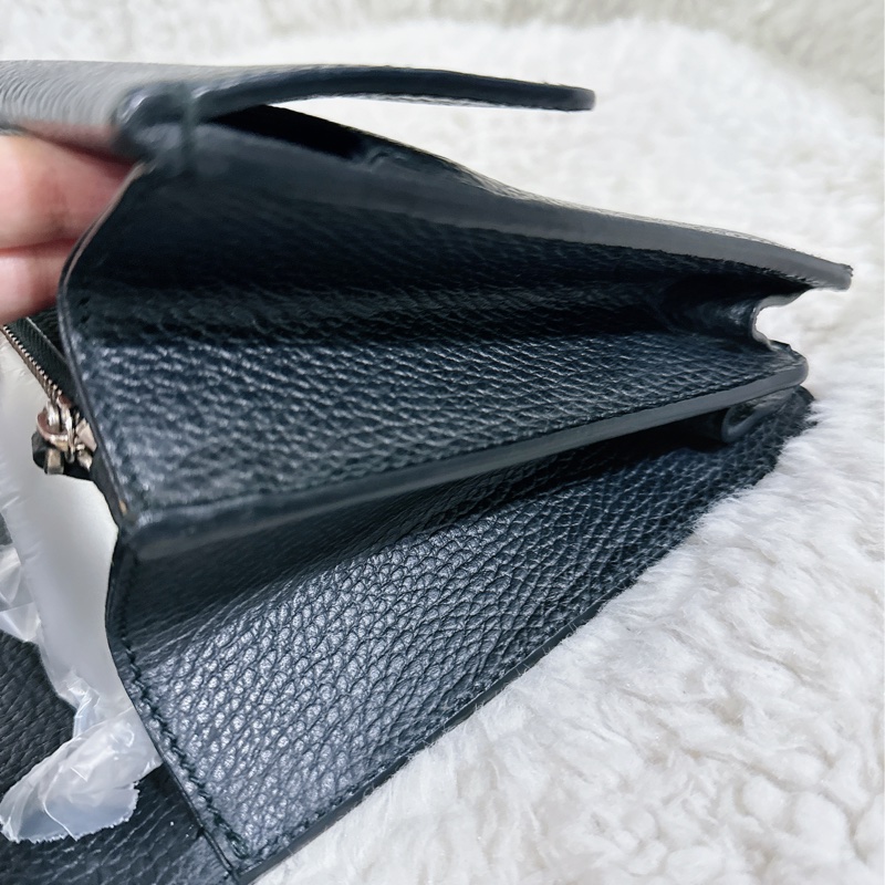 Gucci 經典酒神包黑色中號-17