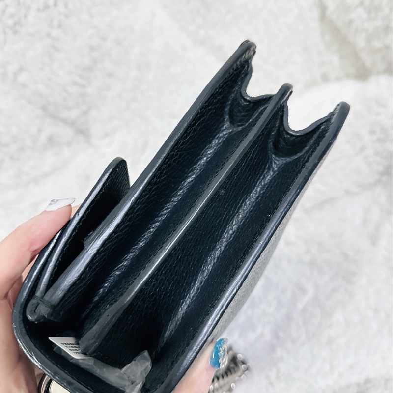 Gucci 經典酒神包黑色中號-22