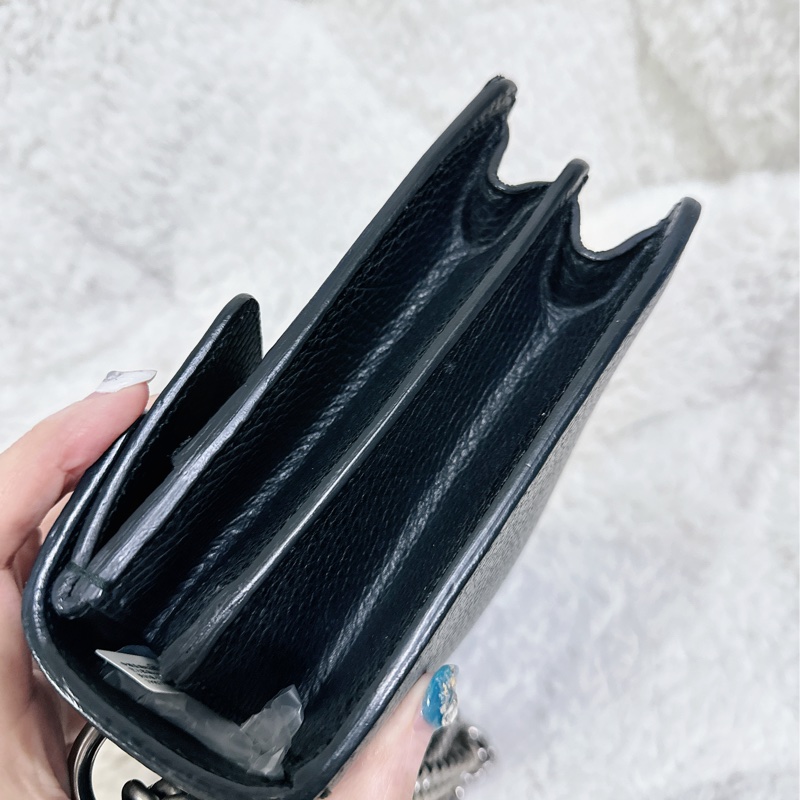 Gucci 經典酒神包黑色中號-23